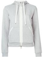 Moncler Hooded Sweatshirt, Women's, Size: L, Grey, Cotton/polyester
