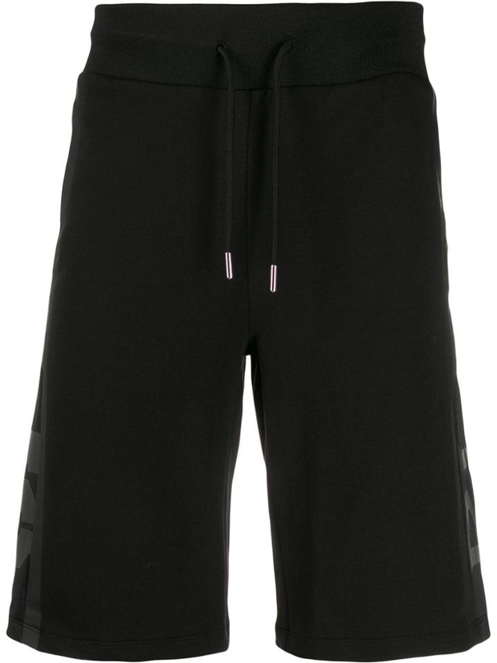Plein Sport Side-logo Track Shorts - Black