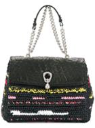 Ermanno Scervino Woven Shoulder Bag - Black