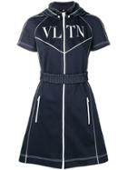 Valentino Vltn Track Dress - Blue