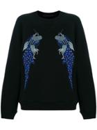 Proenza Schouler Re Edition Embroidered Sweatshirt - Black