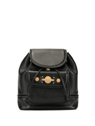Versace Pre-owned Sun Face Backpack - Black
