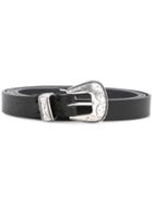 Cmmn Swdn - Classic Belt - Men - Leather - One Size, Black, Leather