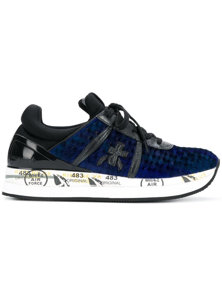 Premiata Liz Lace-up Sneakers - Blue