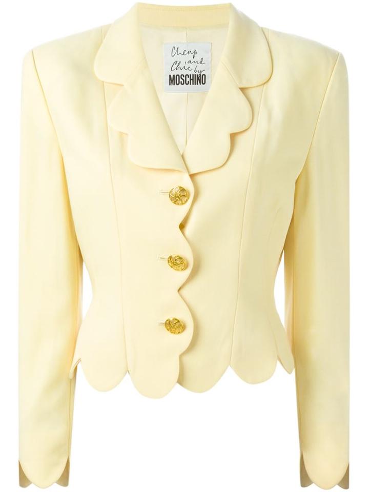 Moschino Vintage Scalloped Blazer