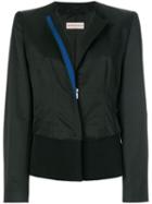 Giorgio Armani Pre-owned Collarless Jacket - Black
