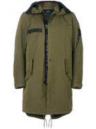 Stone Island Shadow Project Padded Fishtail Parka - Green