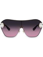 Miu Miu Eyewear Enchant Sunglasses - Pink