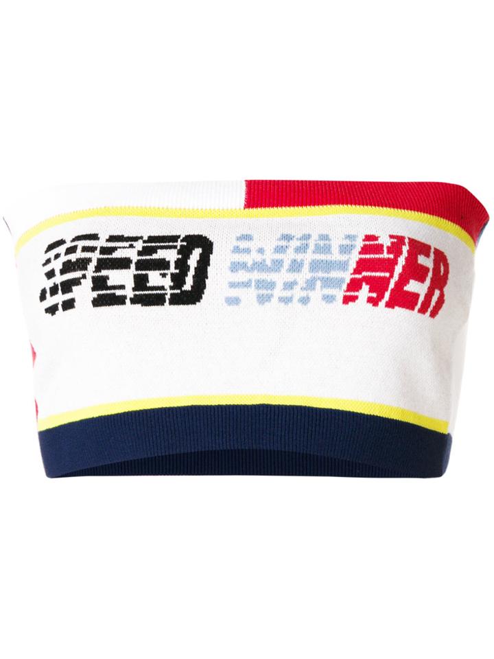 Hilfiger Collection Logo Bandeau Top - Multicolour