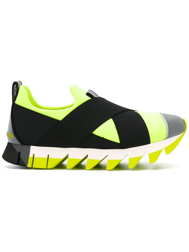 Dolce & Gabbana Ibiza Slip-on Sneakers - Black