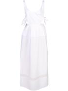 Ellery Fitted Summer Dress - White
