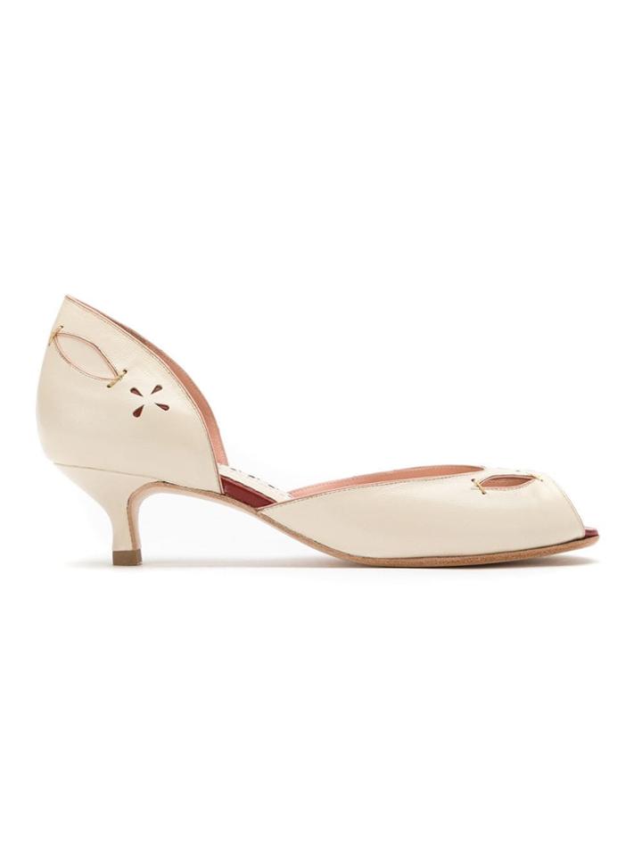 Sarah Chofakian Low Heel Pumps - Nude & Neutrals