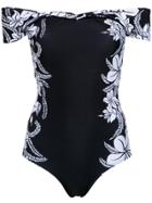 Amir Slama Floral Print Swimsuit - Unavailable