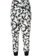 Stella Mccartney 'joey' Trousers, Women's, Size: 44, Black, Silk/cotton