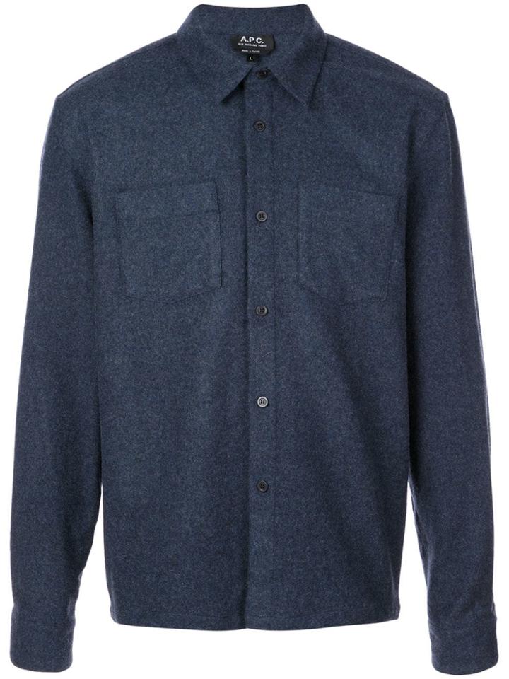 A.p.c. Surchemise Joe Shirt - Blue
