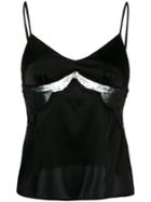 Gilda & Pearl Gilda Camisole, Women's, Size: Large, Black, Silk/polyamide/rayon/spandex/elastane