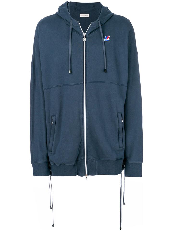 Faith Connexion Zipped Hoodie - Blue