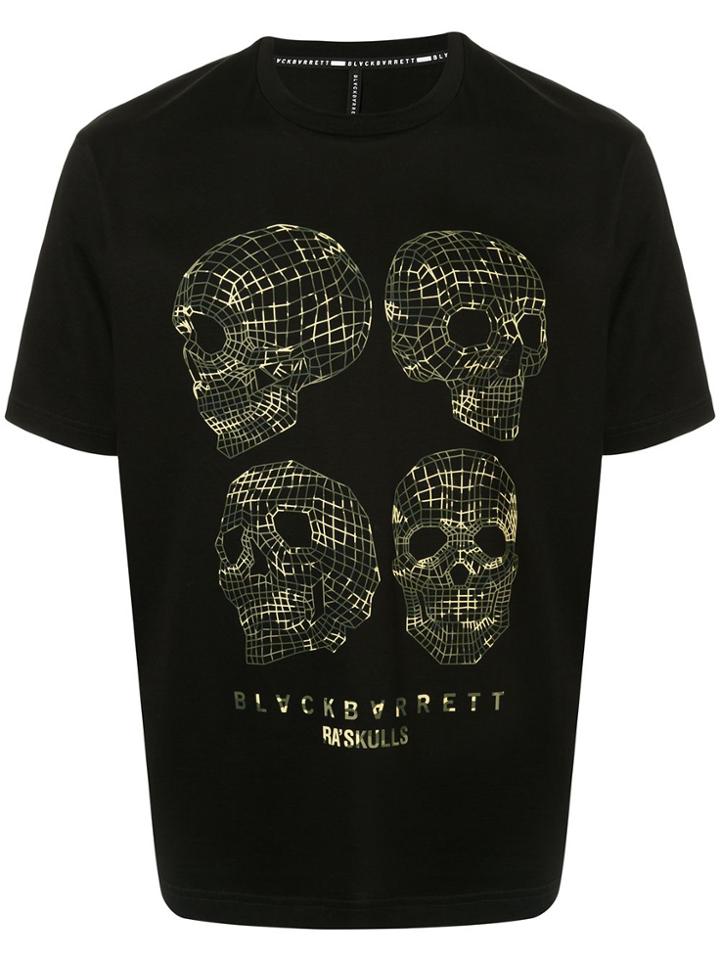 Blackbarrett Skull Graphic Print T-shirt