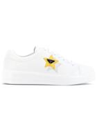 Prada Star Patch Sneakers - White
