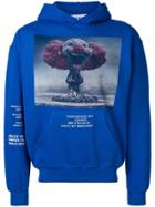 Sold Out Frvr Printed Hoodie - Blue