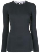 Brunello Cucinelli Classic Long Sleeve Top - Blue