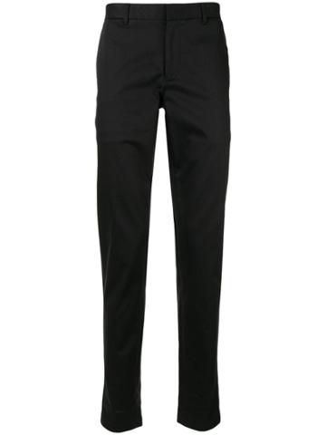 D'urban Slim-fit Tailored Trousers - Black