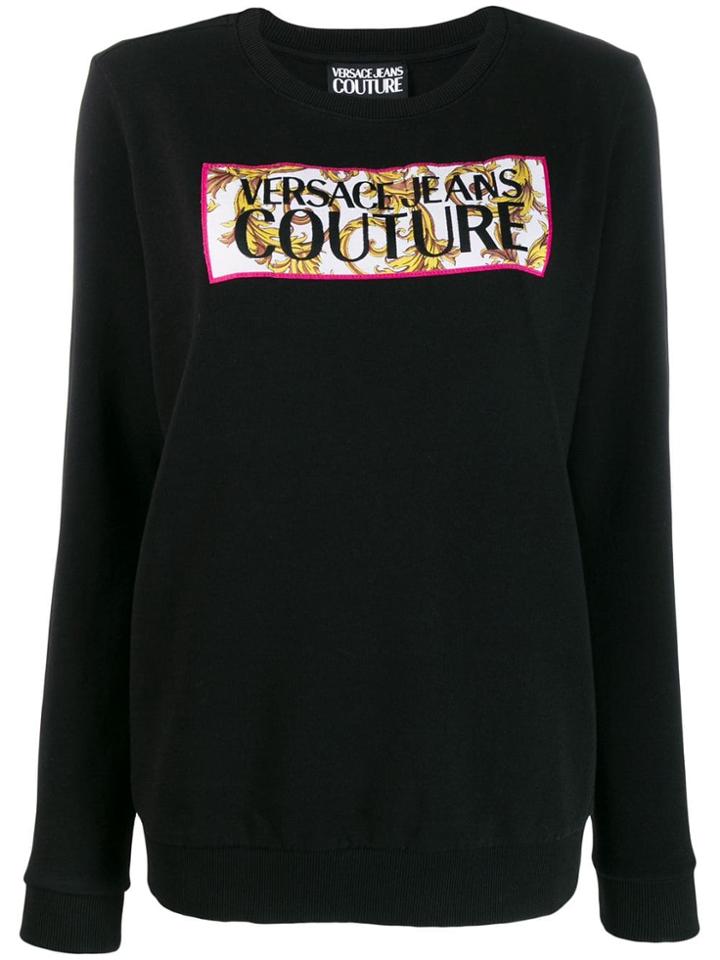 Versace Jeans Couture Logo Sweatshirt - Black