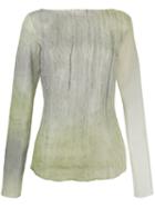 Nina Ricci Crinkled Effect Blouse - Green