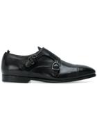 Officine Creative Double Monk Strap Shoes - Black