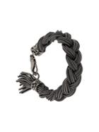 Emanuele Bicocchi Woven Chains Bracelet - Metallic