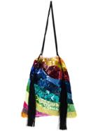Attico Sequin Embellished Tote - Multicolour