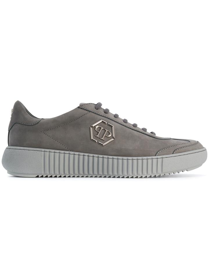 Philipp Plein Low Top Sneakers - Grey