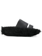 Peter Non Hair Trim Sandals - Black