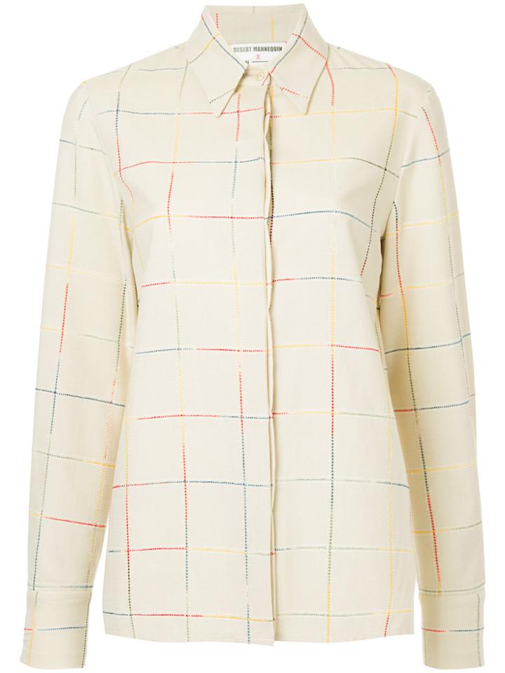N Duo Checkered Shirt - Green