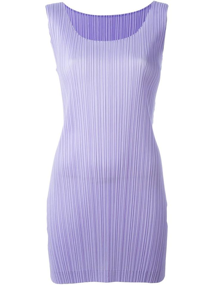 Pleats Please By Issey Miyake Long Pleated Top