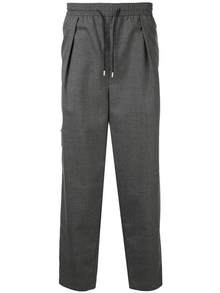 Yoshiokubo Theif Tuck Track Trousers - Grey