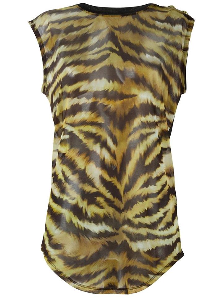 Balmain Tiger Print Top