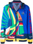 Polo Ralph Lauren Sailboat Print Hooded Jacket - Blue
