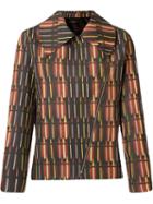 Andrea Marques Printed Biker Jacket