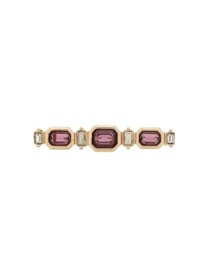 Christian Dior Vintage 1970's Bar Brooch - Gold