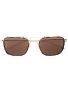 Thom Browne Eyewear Square-frame Sunglasses - Gold