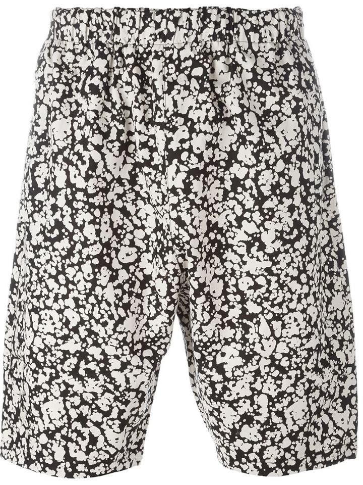 Christopher Kane Blotchy Print Shorts
