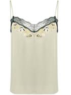 Etro Floral Embroidered Camisole - Green
