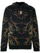 Marcelo Burlon County Of Milan 'catedral' Hoodie, Men's, Size: Xl, Black, Cotton