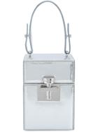 Oscar De La Renta Mini Alibi Top Handle Box Bag - Grey