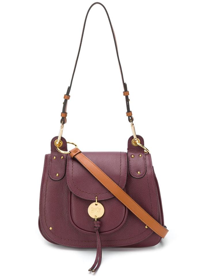 See By Chloé Tiered Crossbody Bag - Pink & Purple