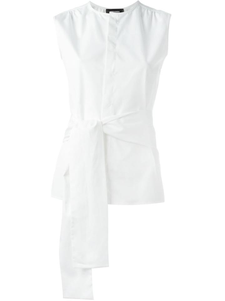 Dsquared2 Tied Sleeveless Top