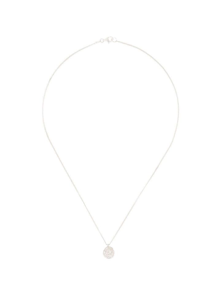 Natasha Schweitzer Coin Pendant Necklace - Silver