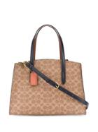 Coach Coated Canvas Tote - Neutrals