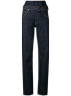 Carven High Waisted Jeans - Blue